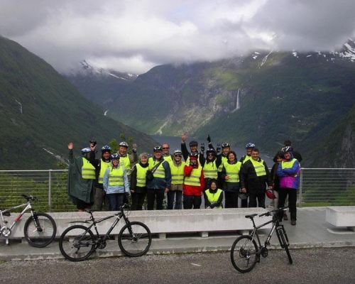event biking in the fjords