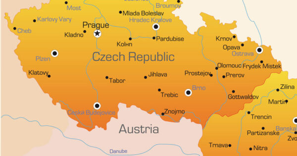 czech-map - DMC Professionals - Destination Management Companies Worldwide